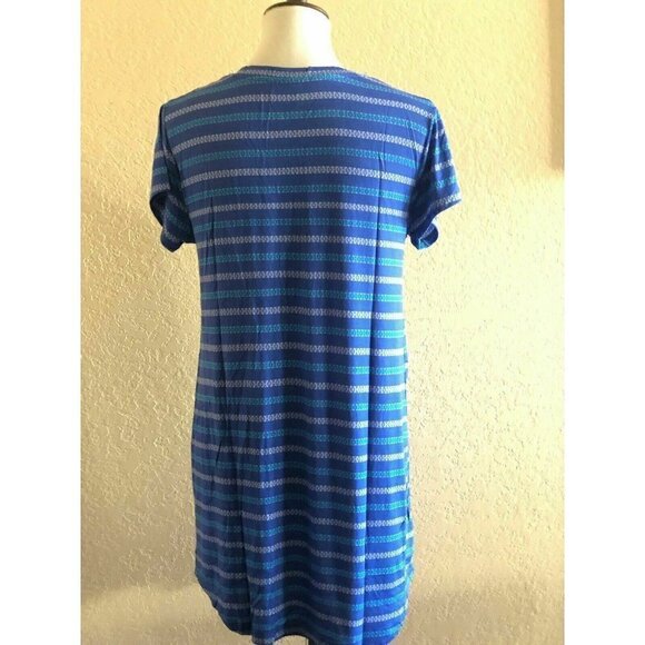 Natural Reflections Blue Stripe Saturday Sunday Re - Picture 7 of 10